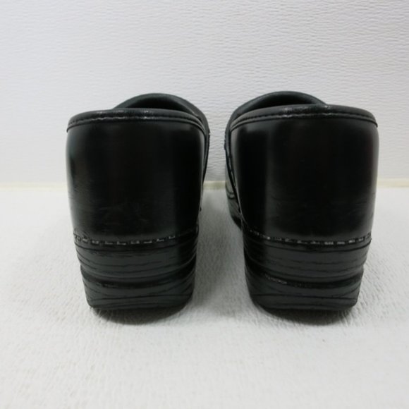 Dansko Professional Polished Leather Dress Clogs - Picture 2 of 6